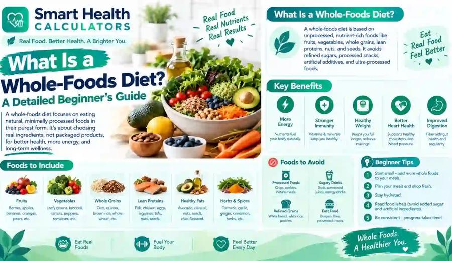 Whole Foods Diet: Benefits, Foods to Eat & Beginner Guide