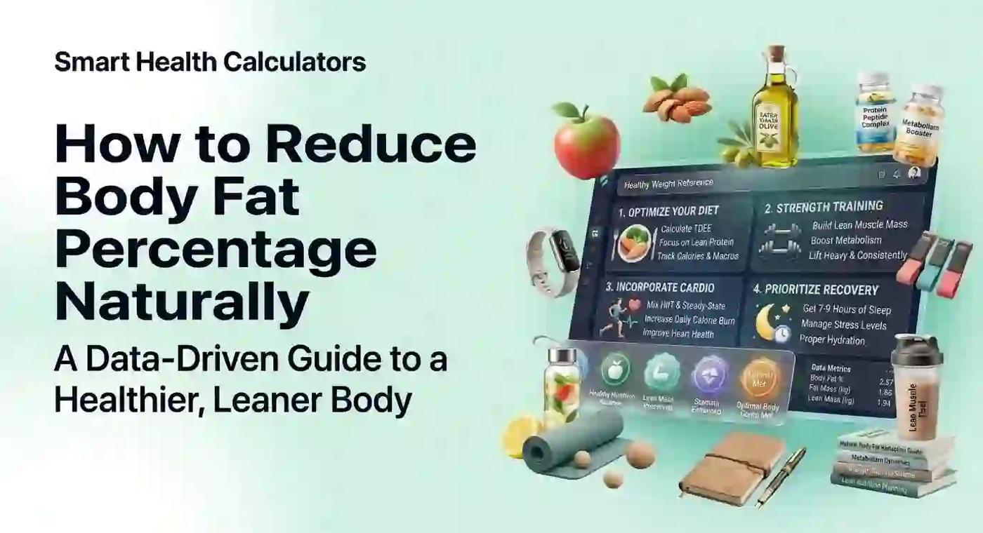 How to Reduce Body Fat Percentage Naturally (2026 Guide)