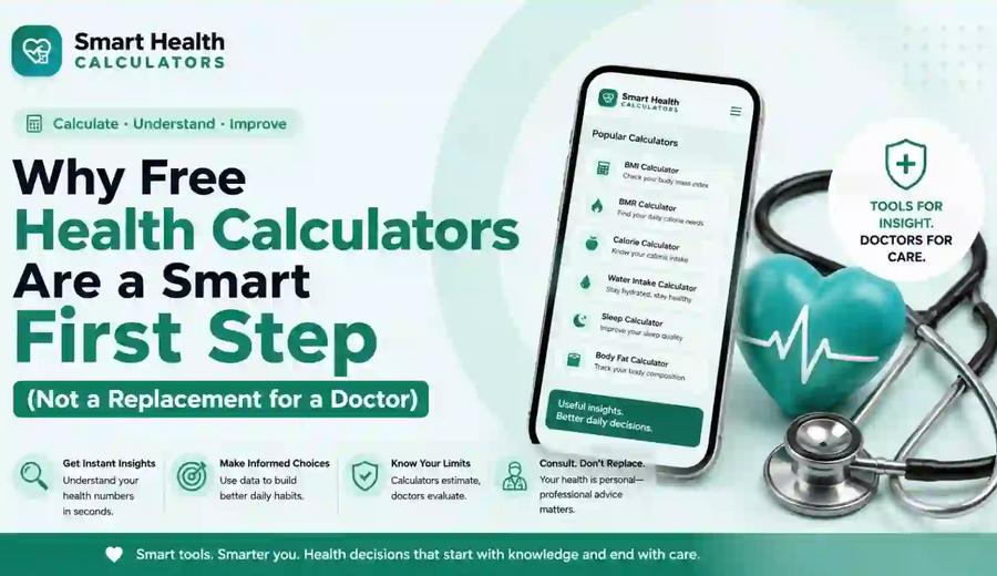 Free Health Calculators: A Smart First Step, Not a Doctor