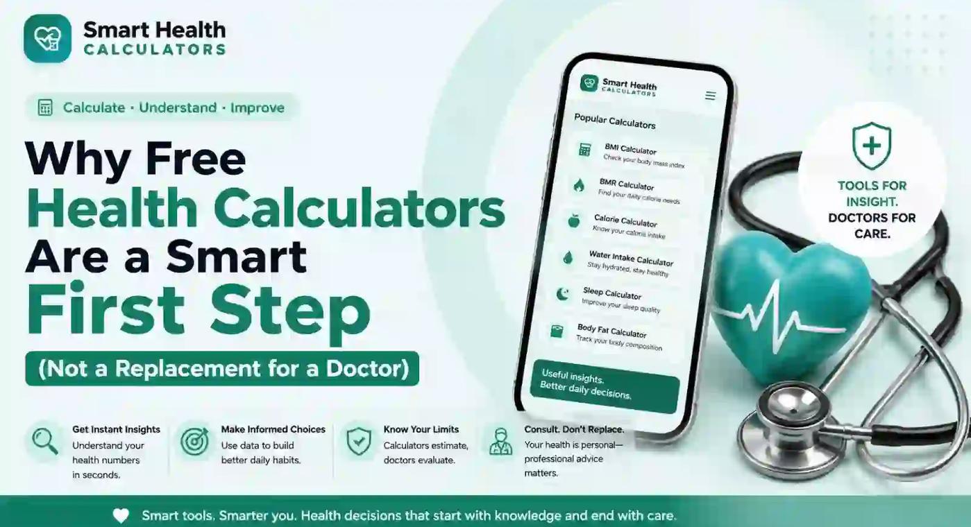 Free Health Calculators: A Smart First Step, Not a Doctor