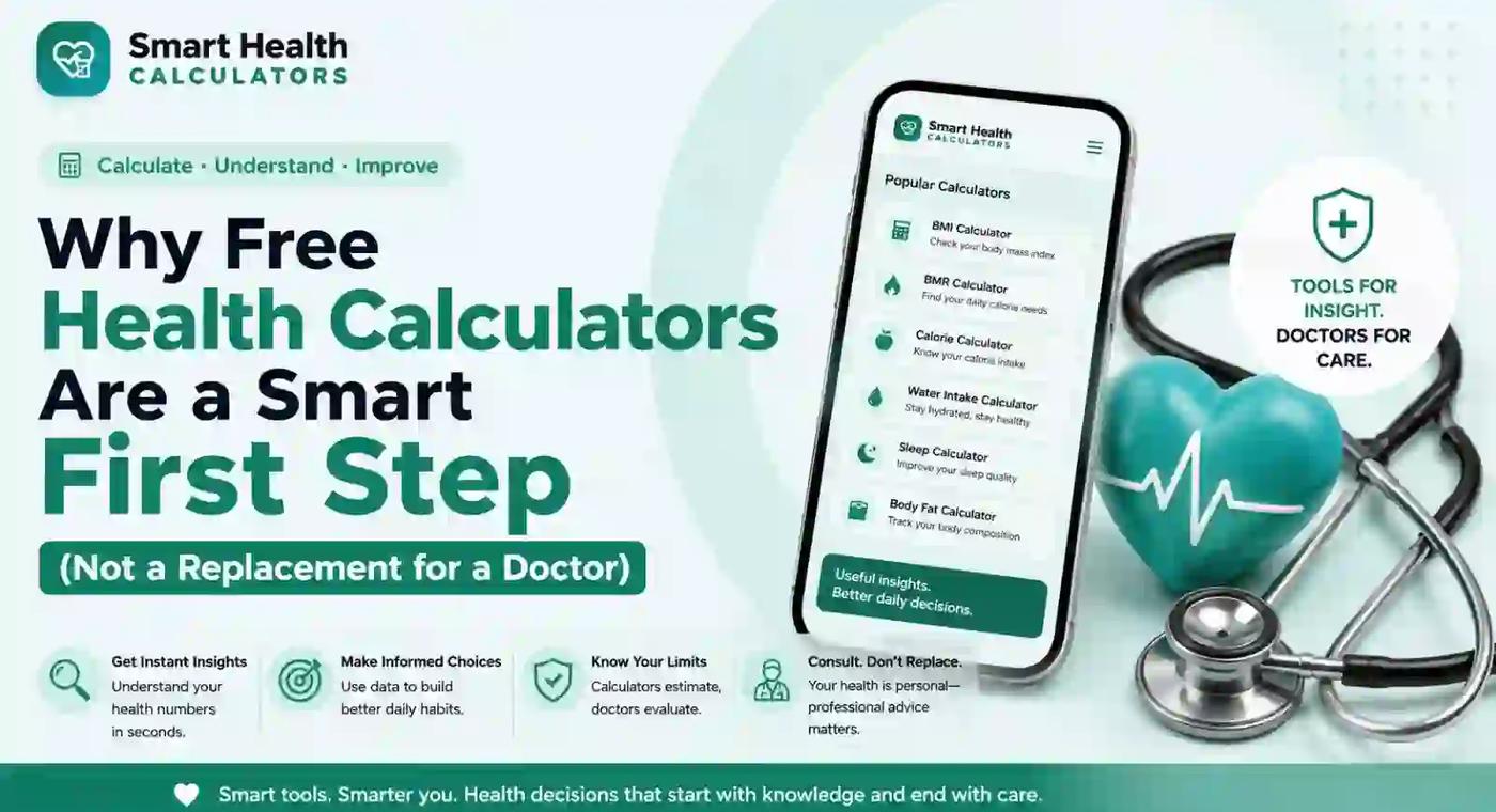 Free Health Calculators: A Smart First Step, Not a Doctor