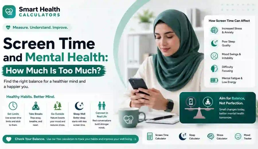 Screen Time and Mental Health: Effects, Risks & Healthy Limits