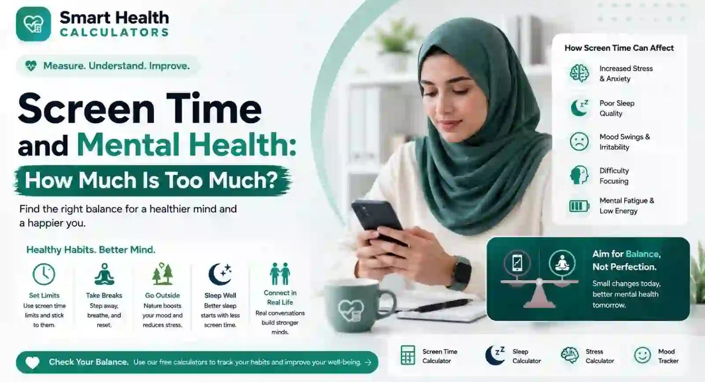 Screen Time and Mental Health: Effects, Risks & Healthy Limits