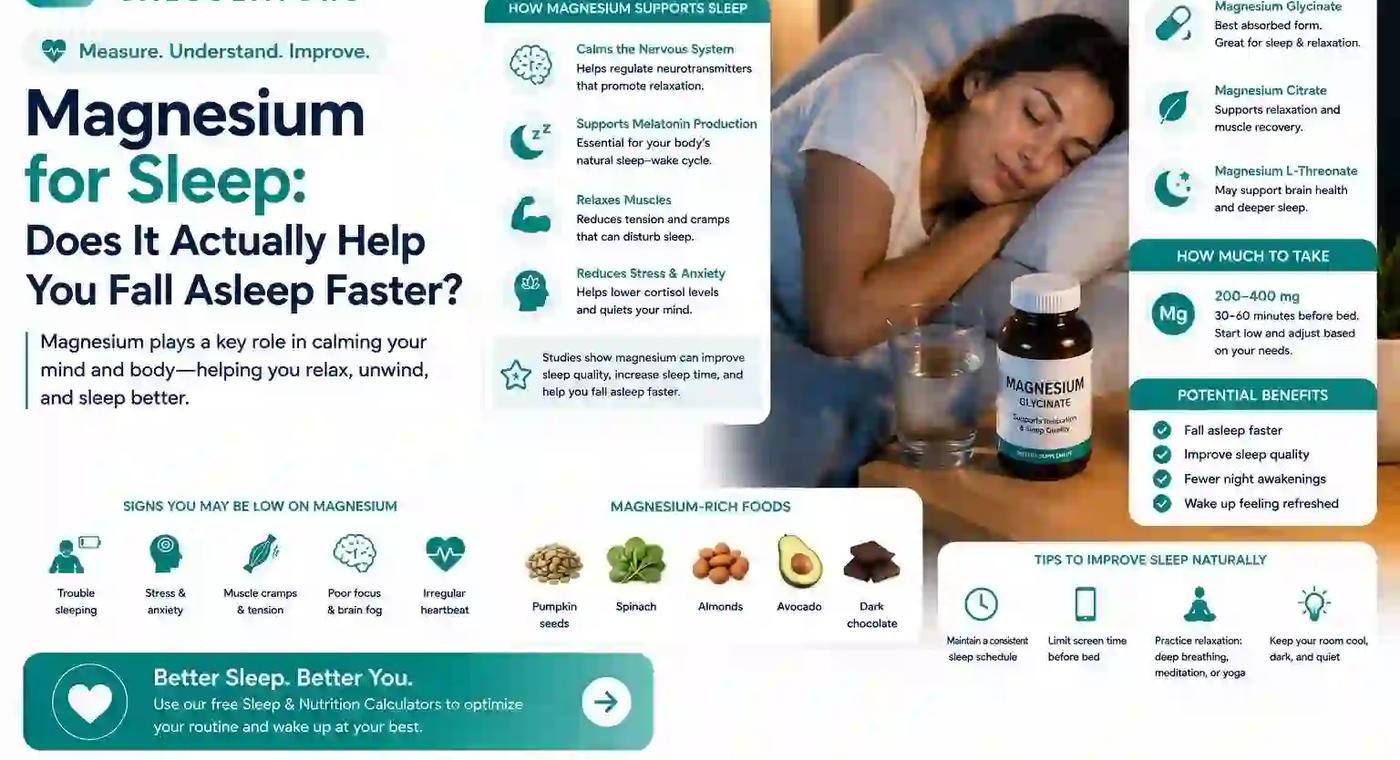 Magnesium for Sleep: Does It Really Work? (2026)