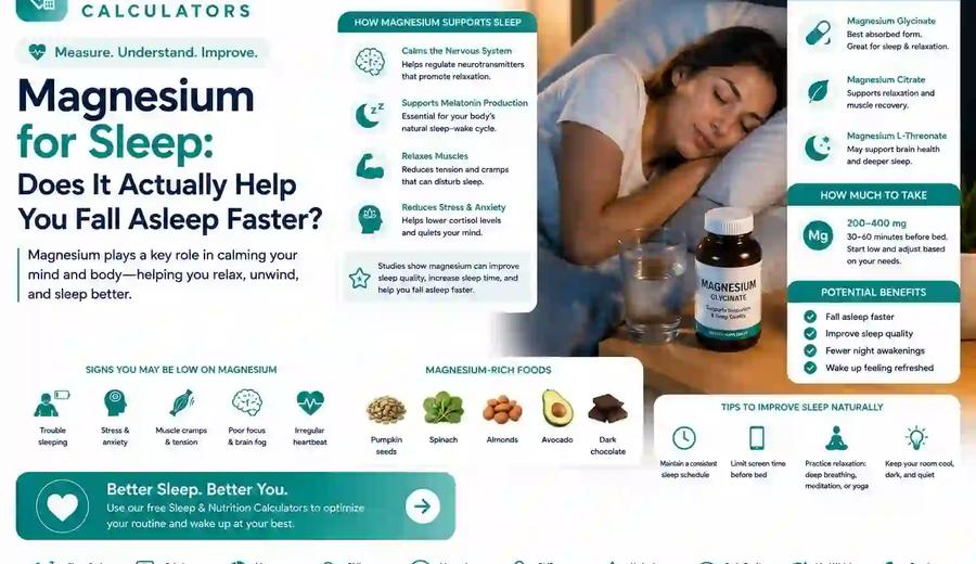 Magnesium for Sleep: Does It Really Work? (2026)