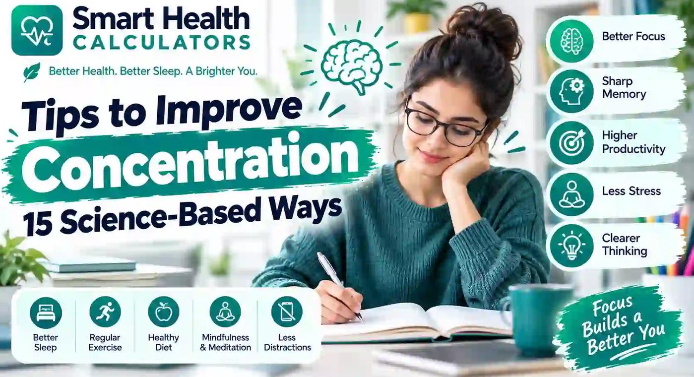 Tips to Improve Concentration: 15 Science-Based Ways