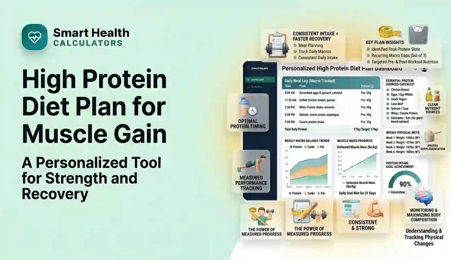 High Protein Diet Plan for Muscle Gain