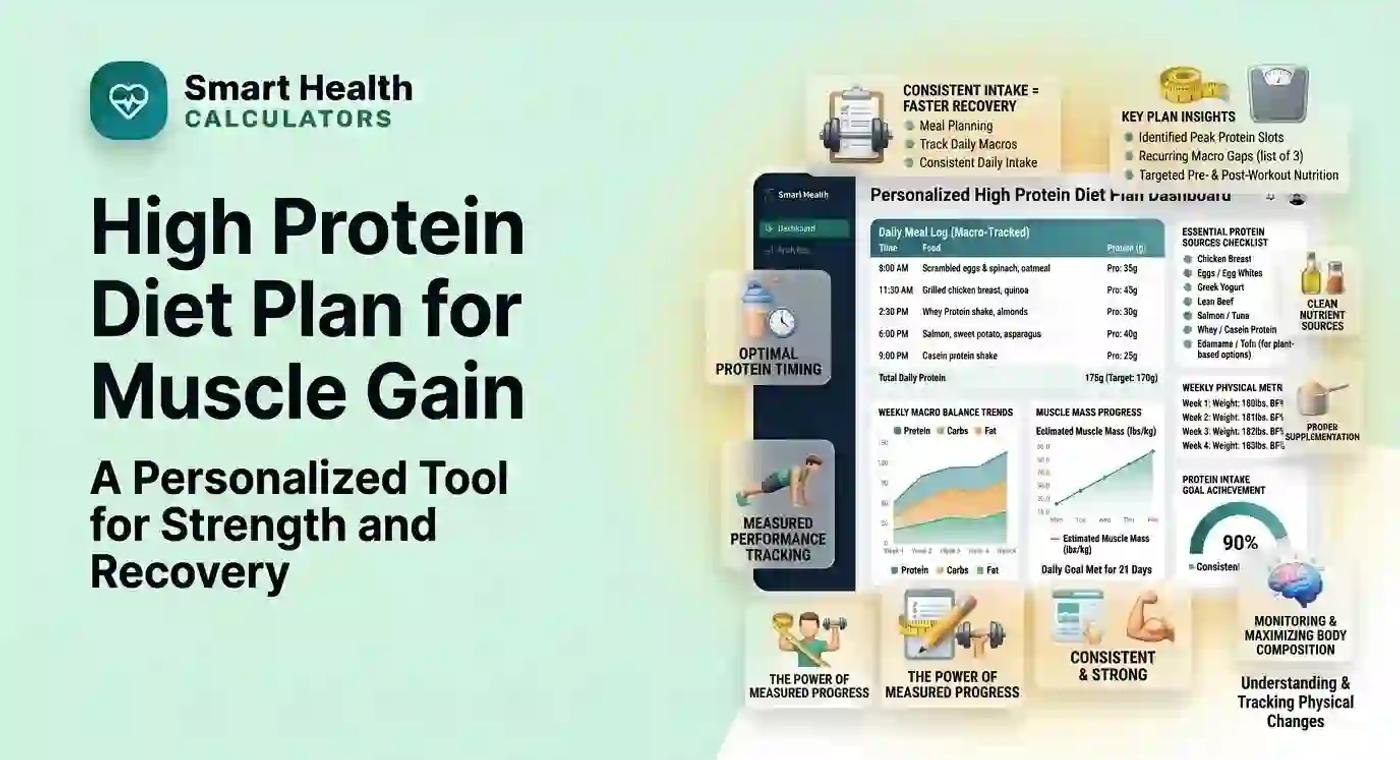 High Protein Diet Plan for Muscle Gain