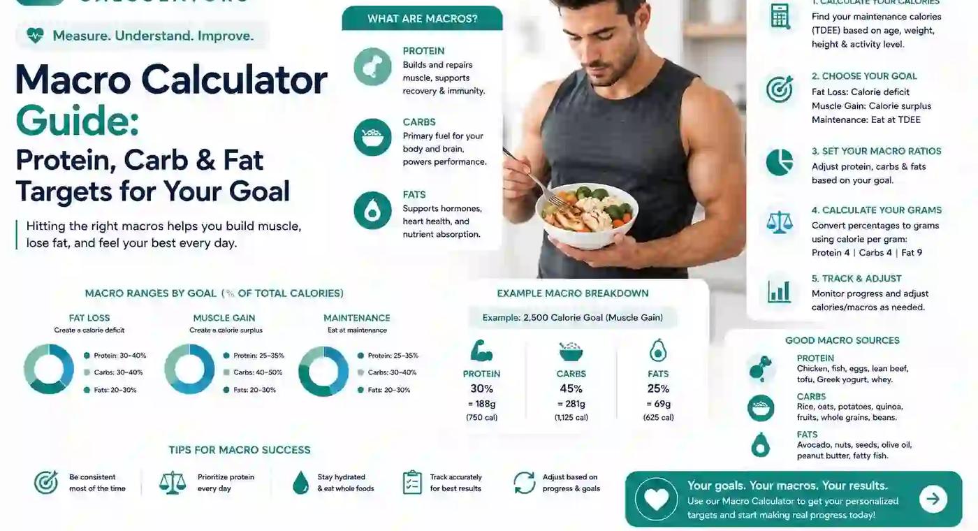 Macro Calculator Guide: Protein, Carb & Fat Targets
