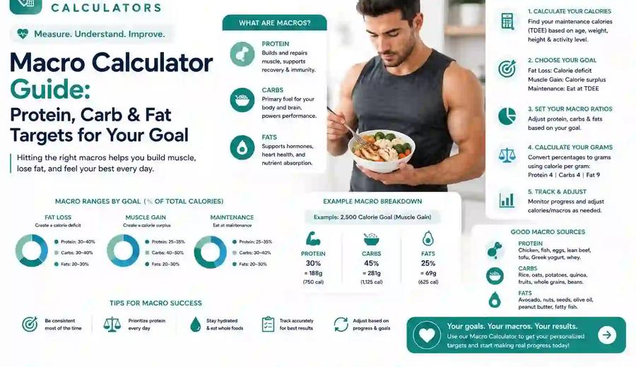 Macro Calculator Guide: Protein, Carb & Fat Targets