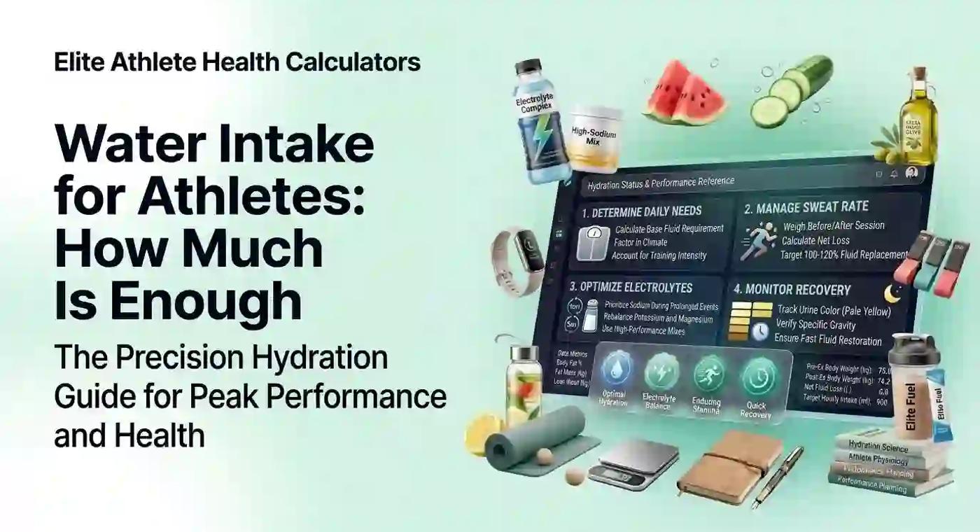 Water Intake for Athletes How Much Is Enough