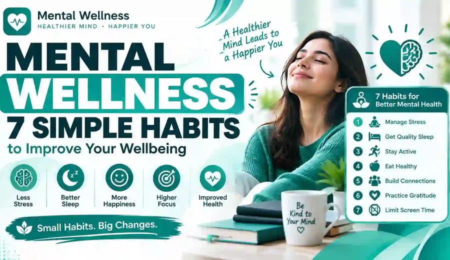 Mental Wellness: 7 Simple Habits to Improve Your Wellbeing