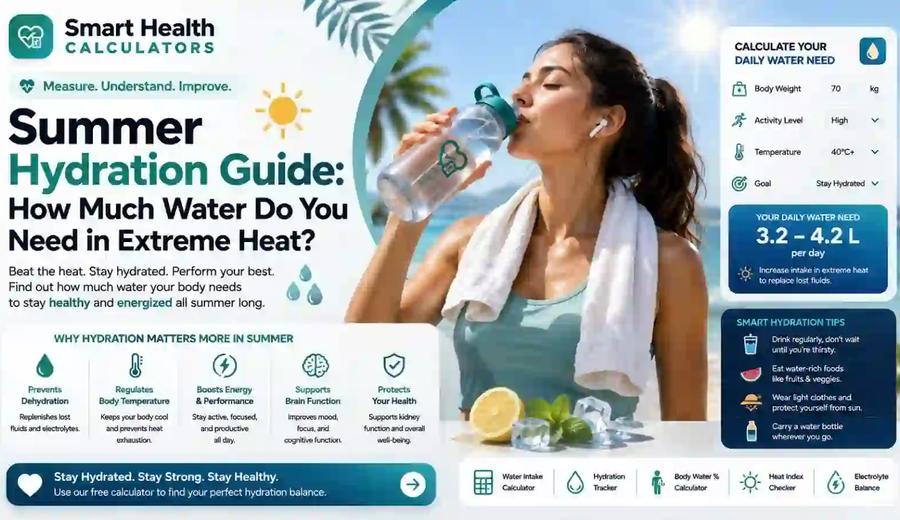 How Much Water Should You Drink in Extreme Heat?