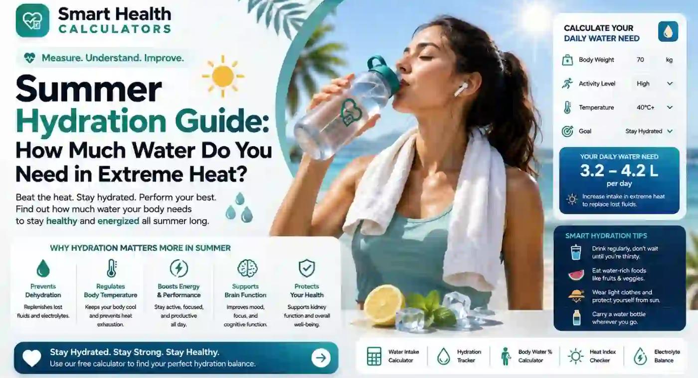 How Much Water Should You Drink in Extreme Heat?