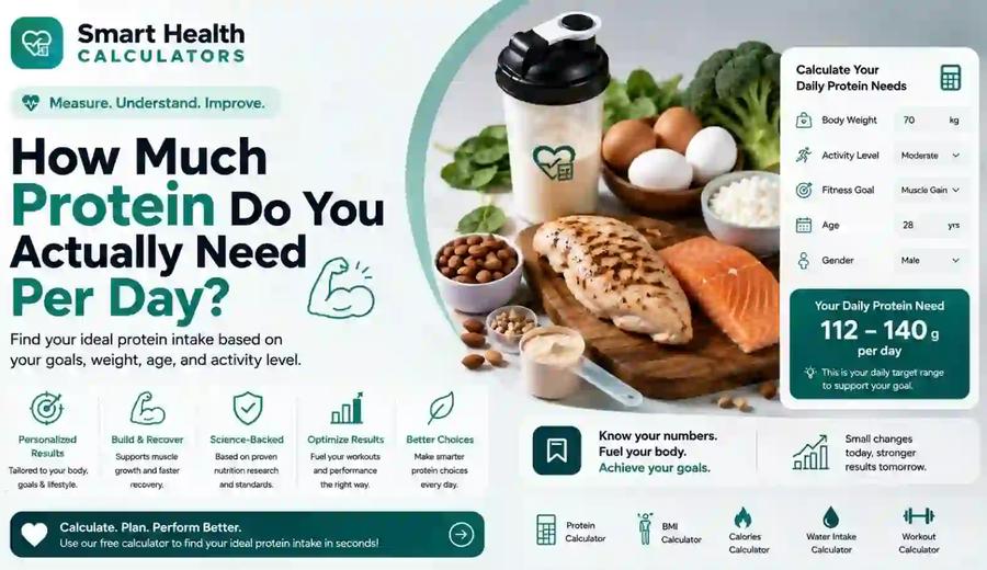 How Much Protein Do I Need Per Day? Calculator & Guide