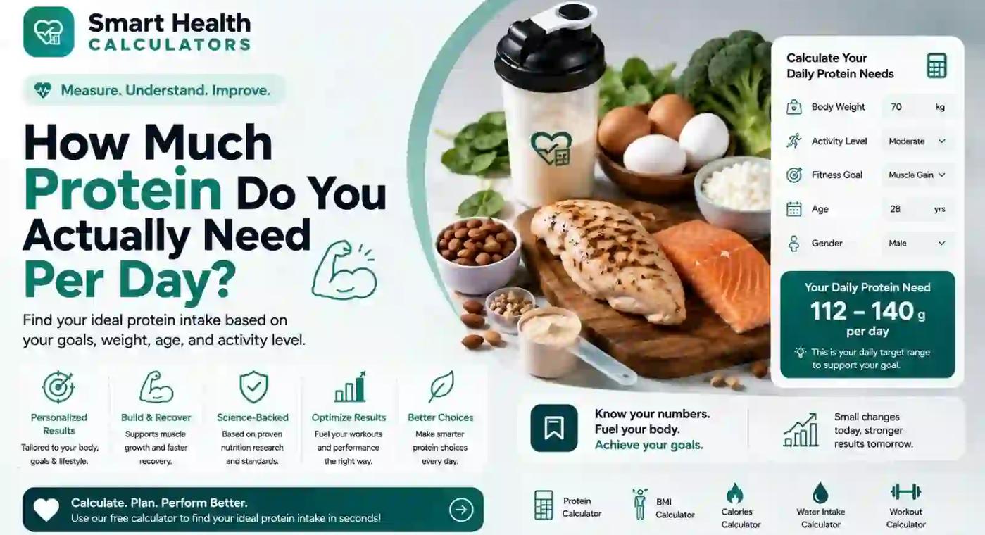 How Much Protein Do I Need Per Day? Calculator & Guide