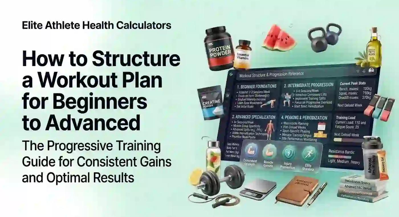 How to Structure a Workout Plan Beginner to Advanced