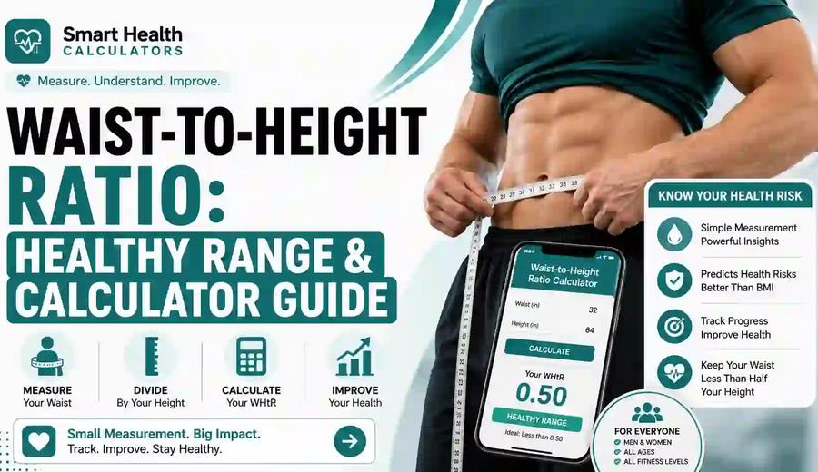 Waist-to-Height Ratio: Healthy Range & Calculator Guide