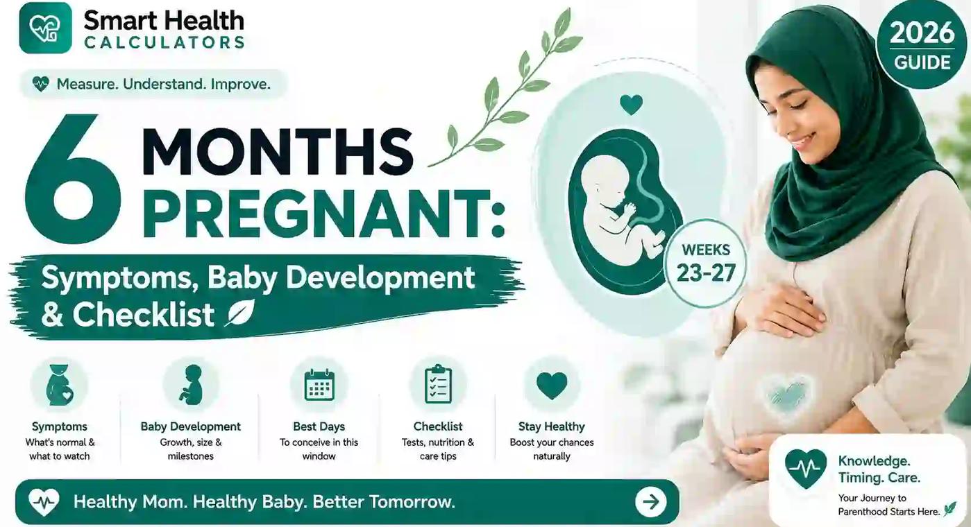 6 Months Pregnant: Symptoms, Baby Development & Checklist (2026)