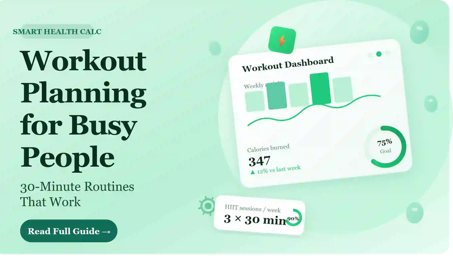 Workout Planning for Busy People 30-Minute Routines That Work