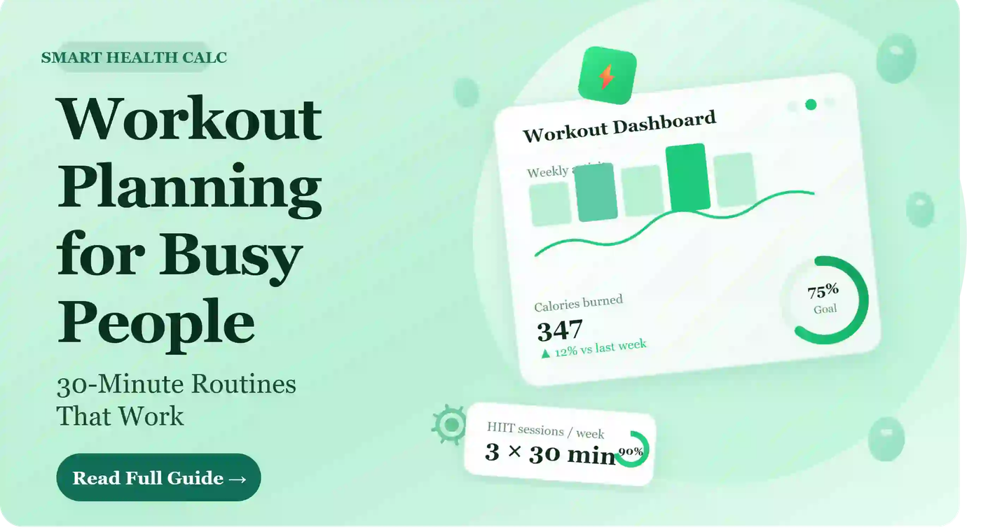 Workout Planning for Busy People 30-Minute Routines That Work