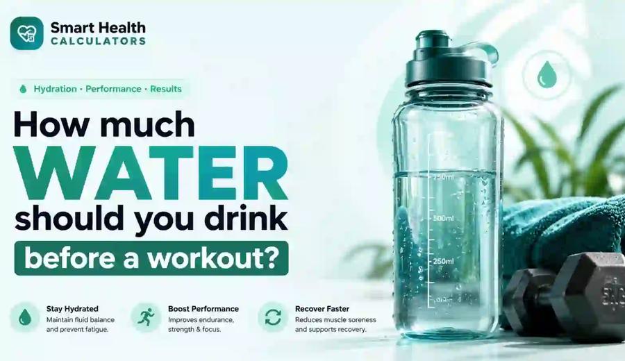 How Much Water Should You Drink Before a Workout?