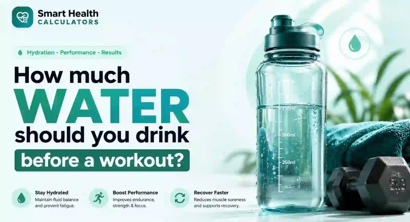 How Much Water Should You Drink Before a Workout?