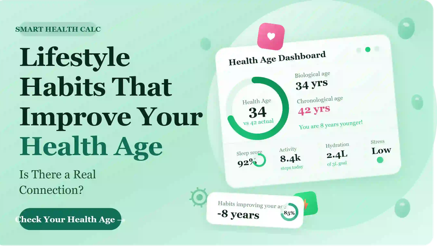 Daily Habits That Improve Your Health Age.