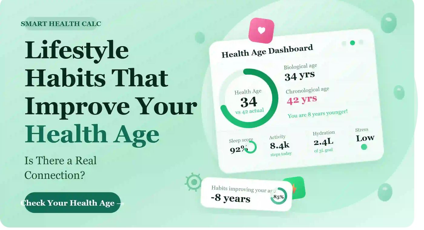 Daily Habits That Improve Your Health Age.