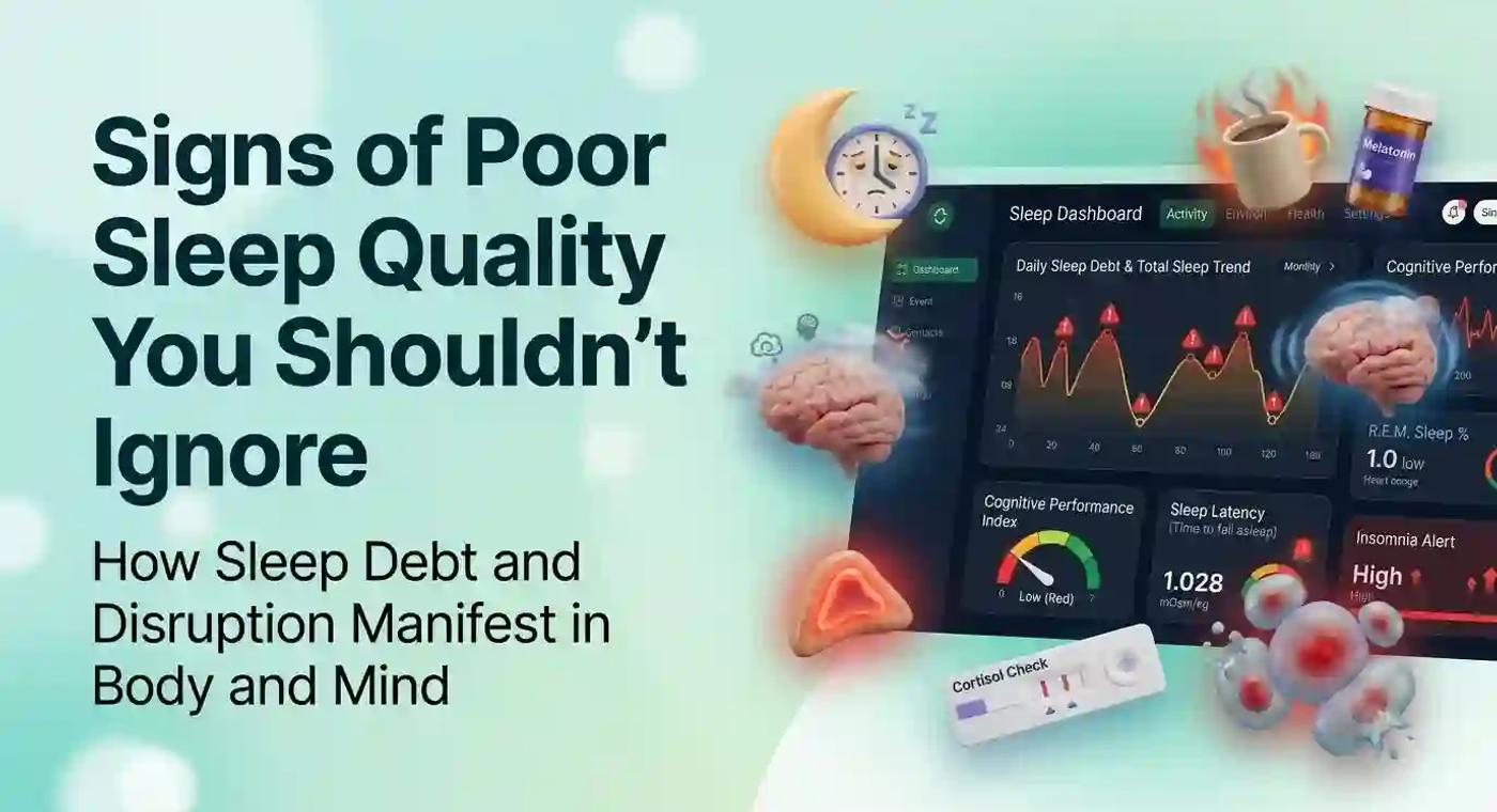 Signs of Poor Sleep Quality You Shouldn't Ignore