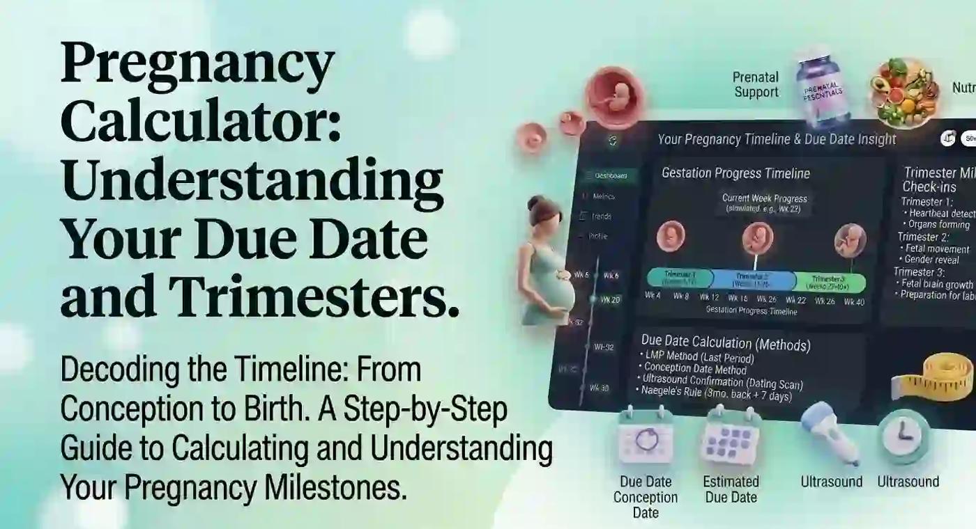 Pregnancy Calculator Due Date & Trimesters Explained