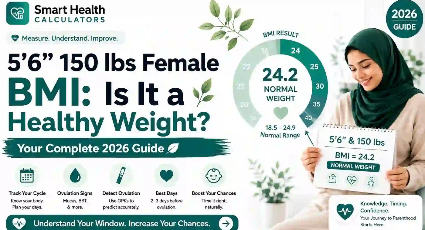 5'6" 150 lbs Female BMI: Is It a Healthy Weight? (2026)