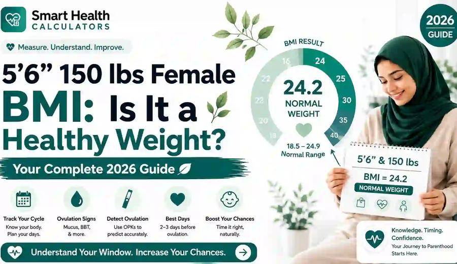 5'6" 150 lbs Female BMI: Is It a Healthy Weight? (2026)
