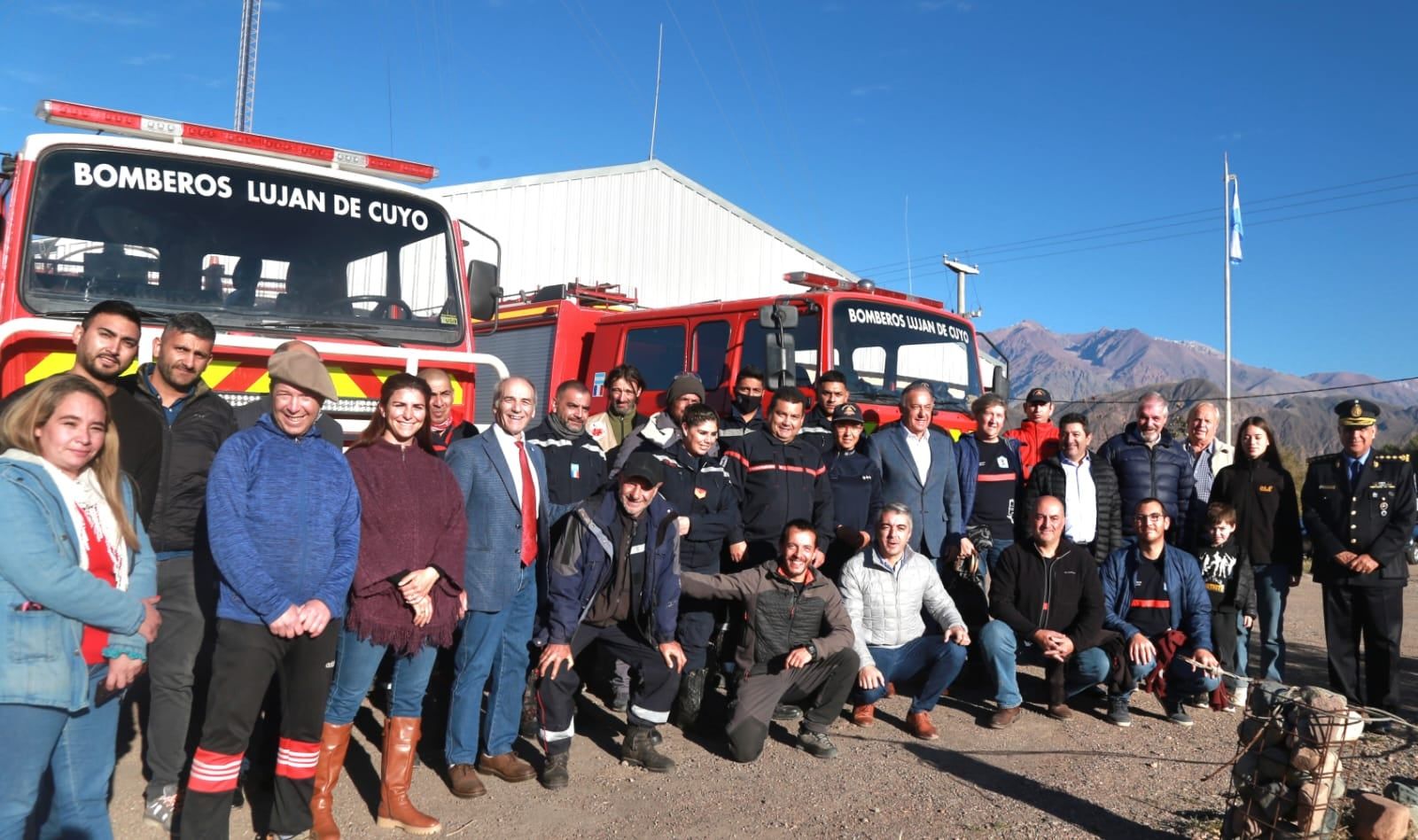 Cover Image for Bomberos Voluntarios de Luján de Cuyo crea el Destacamento Potrerillos