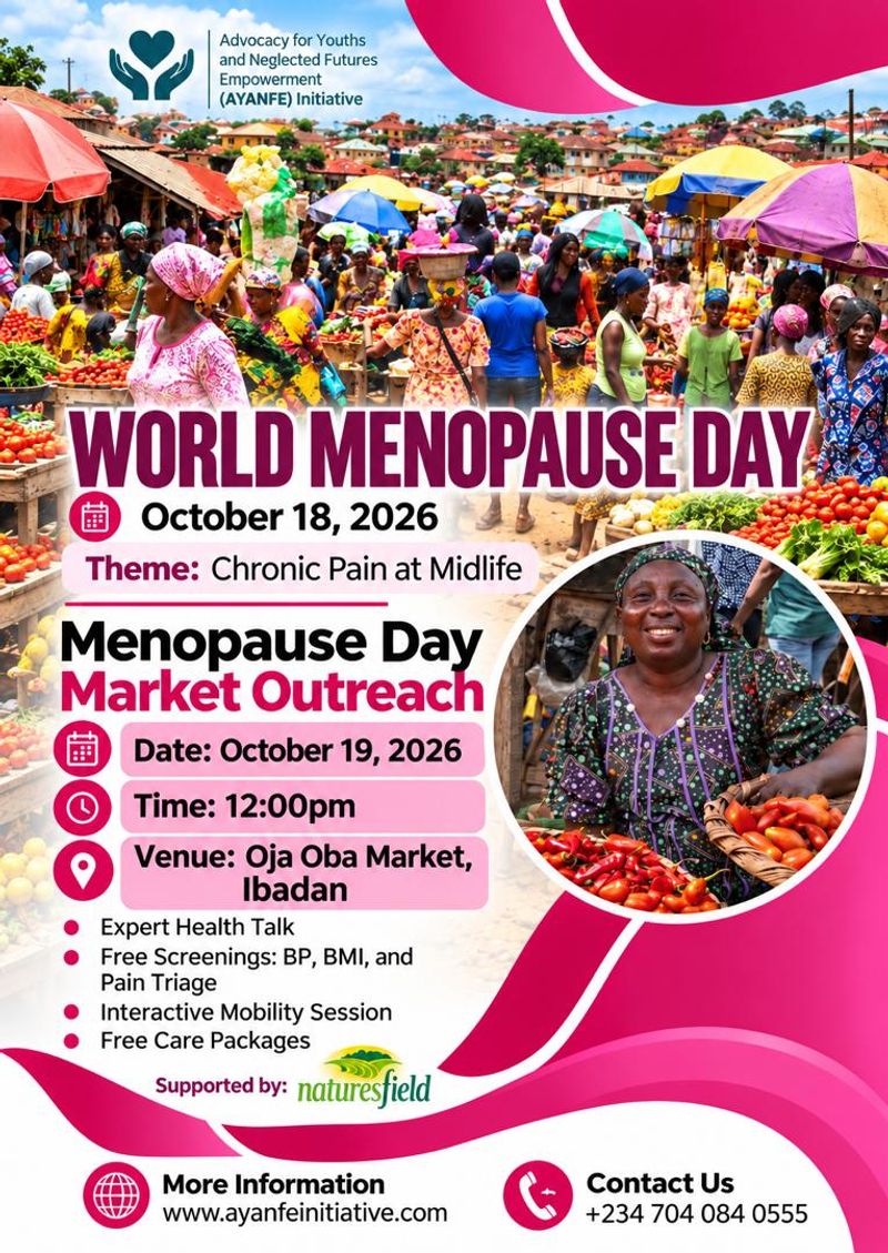 WORLD MENOPAUSE DAY flier