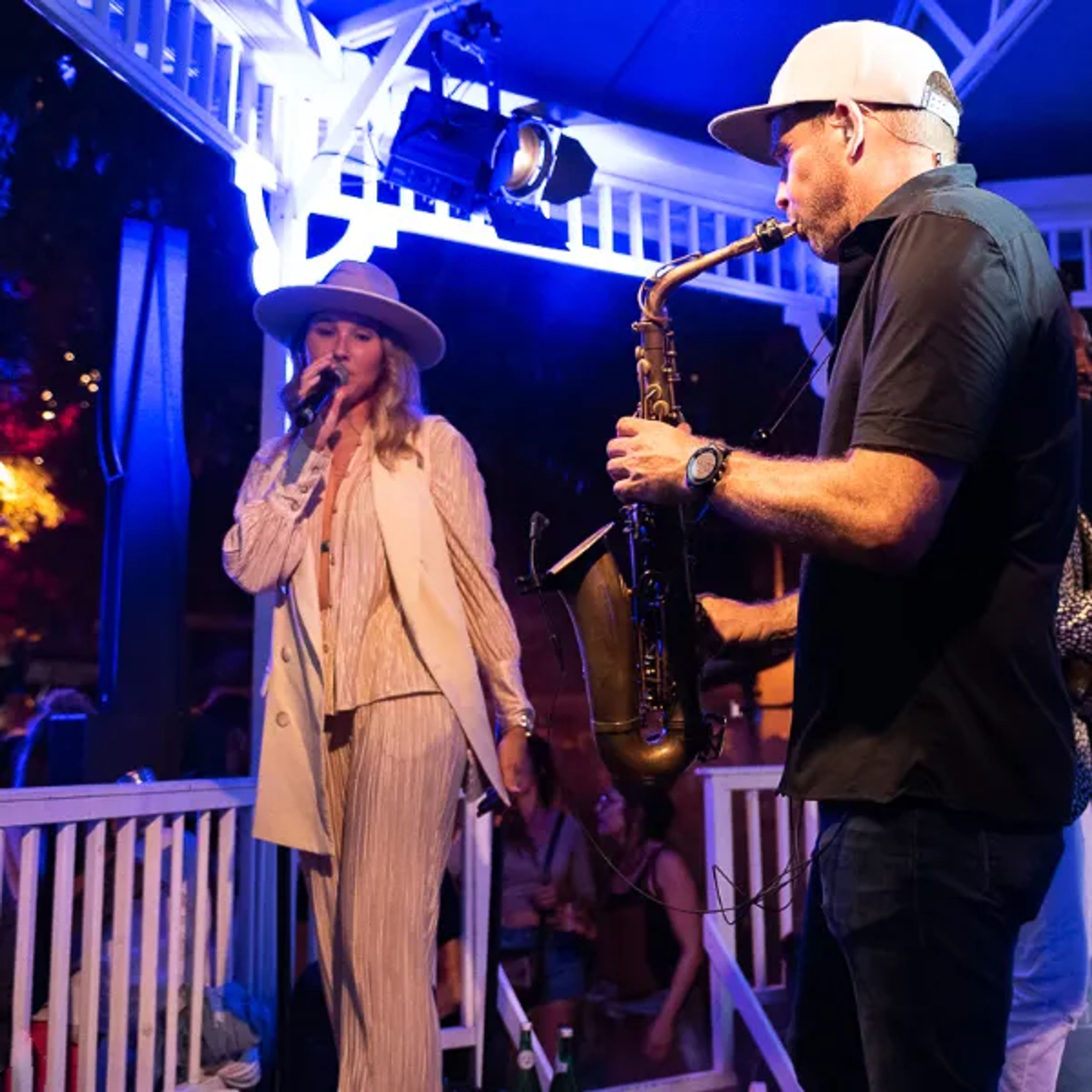 Prive feesten met een saxofonist 