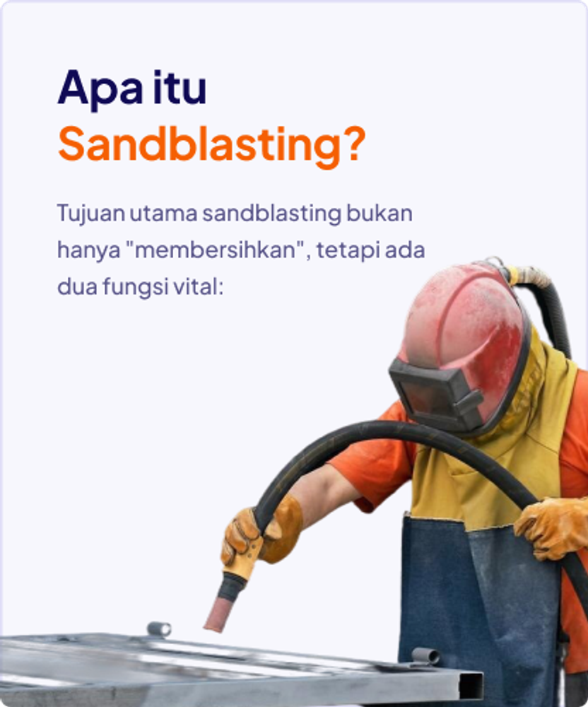 Apa itu Sand Blasting?