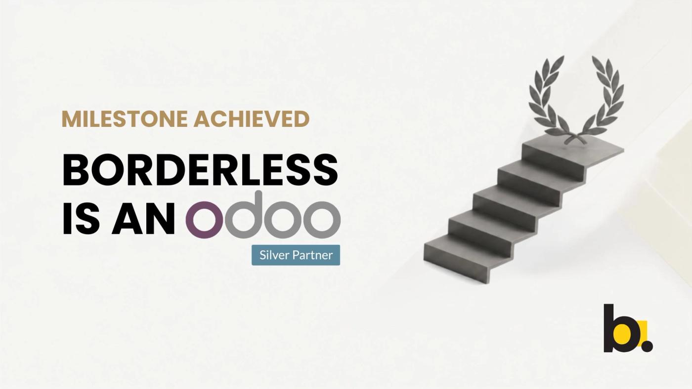 Borderless NV celebrates becoming an Odoo Silver Partner