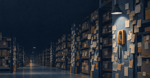 Warehouse of Whispers. Source: ChatGPT