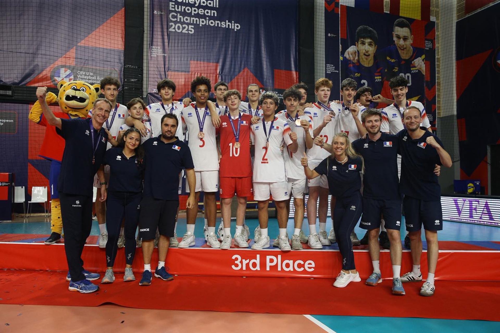 Italy Crowned Champions as Yerevan Hosts Spectacular CEV U16 European Championship