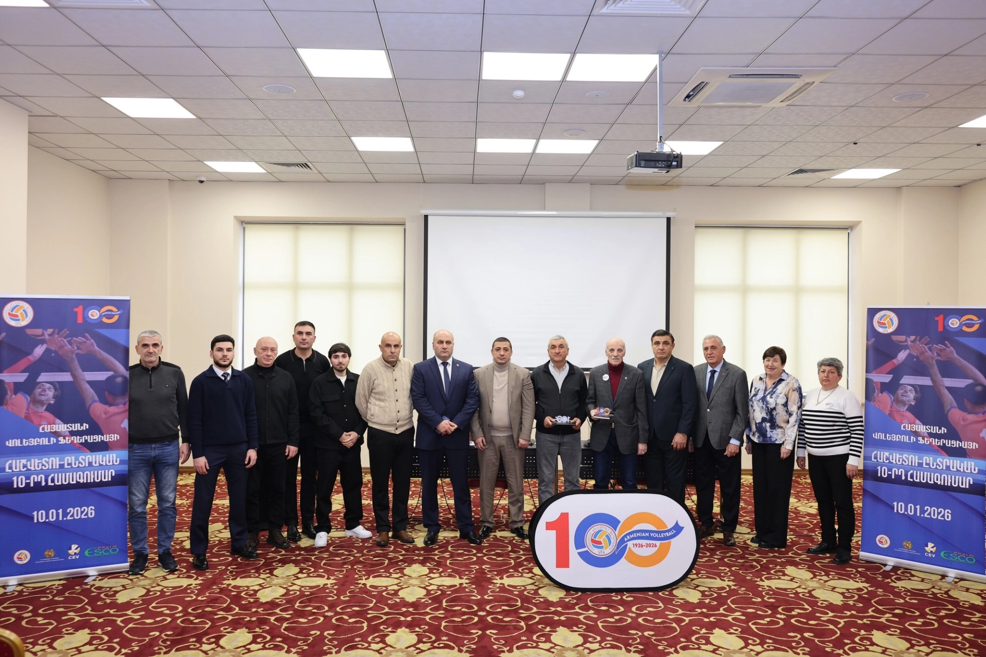 Karen Asmaryan Re-elected as President of the Volleyball Federation of Armenia
