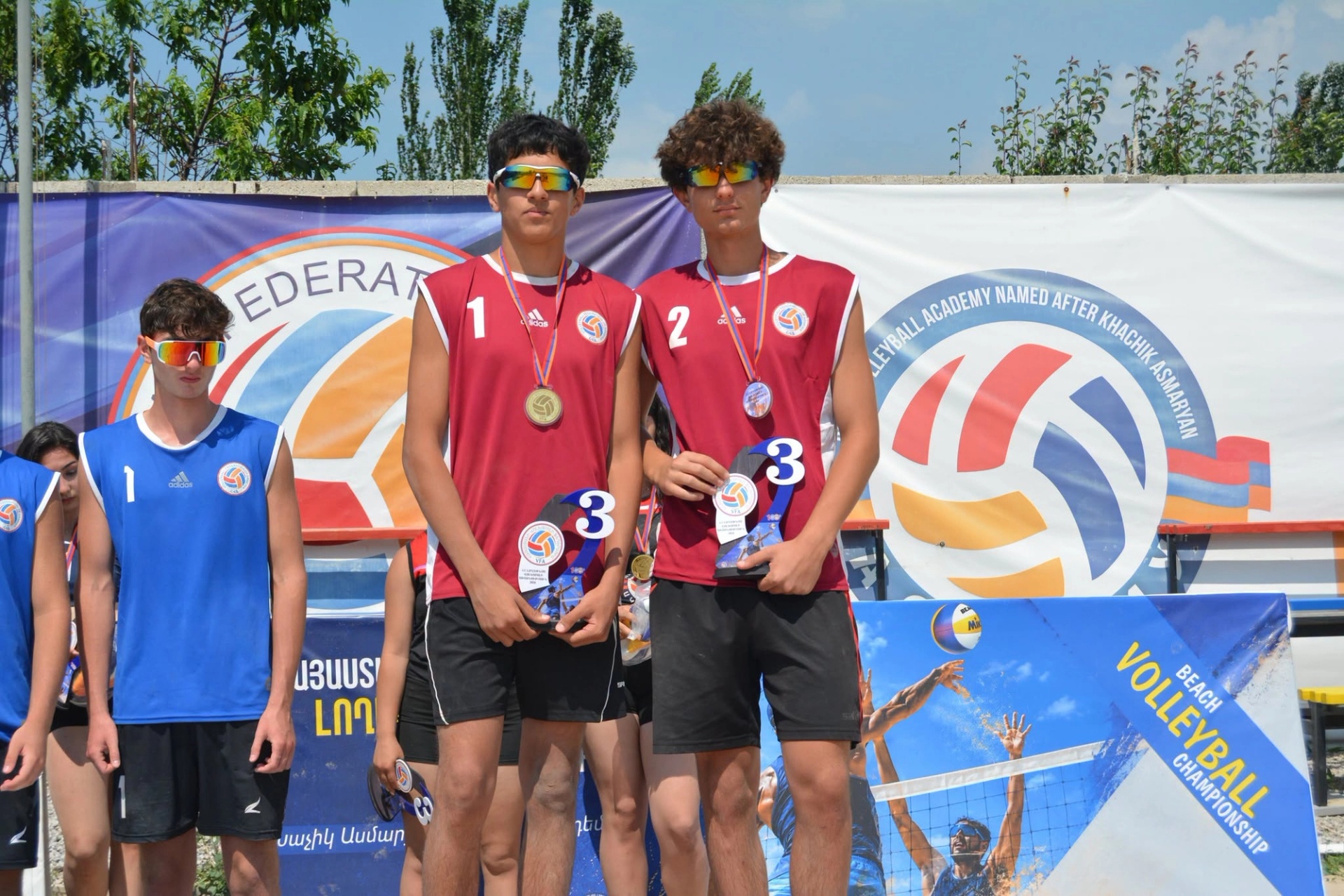 KHMOMM and Armenia National Team Crowned U18 Beach Volleyball Champions