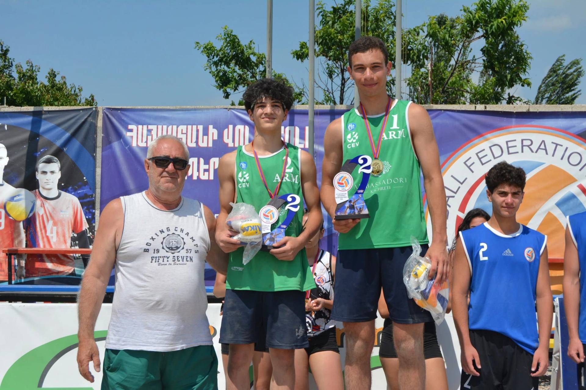 KHMOMM and Armenia National Team Crowned U18 Beach Volleyball Champions