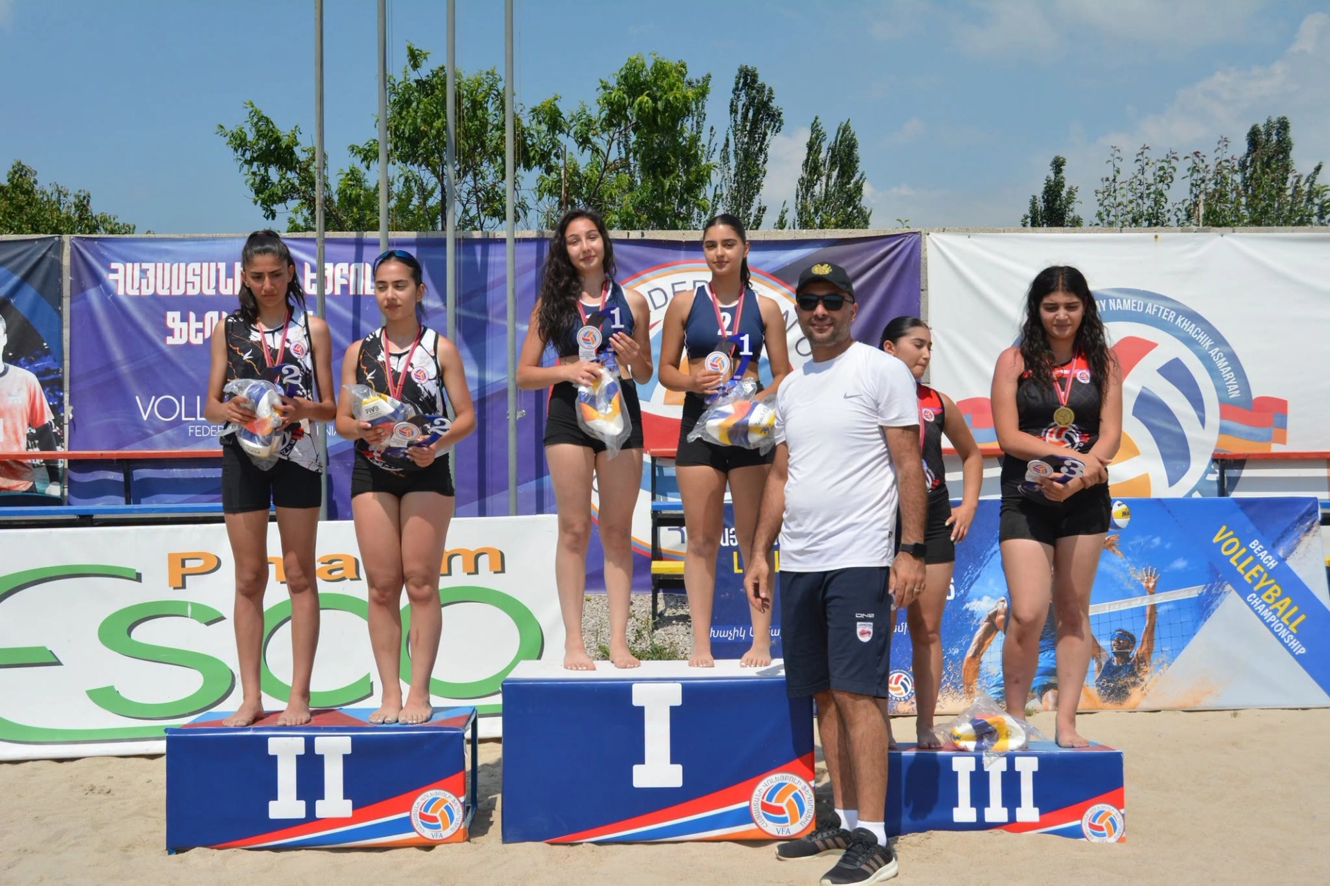 KHMOMM and Armenia National Team Crowned U18 Beach Volleyball Champions