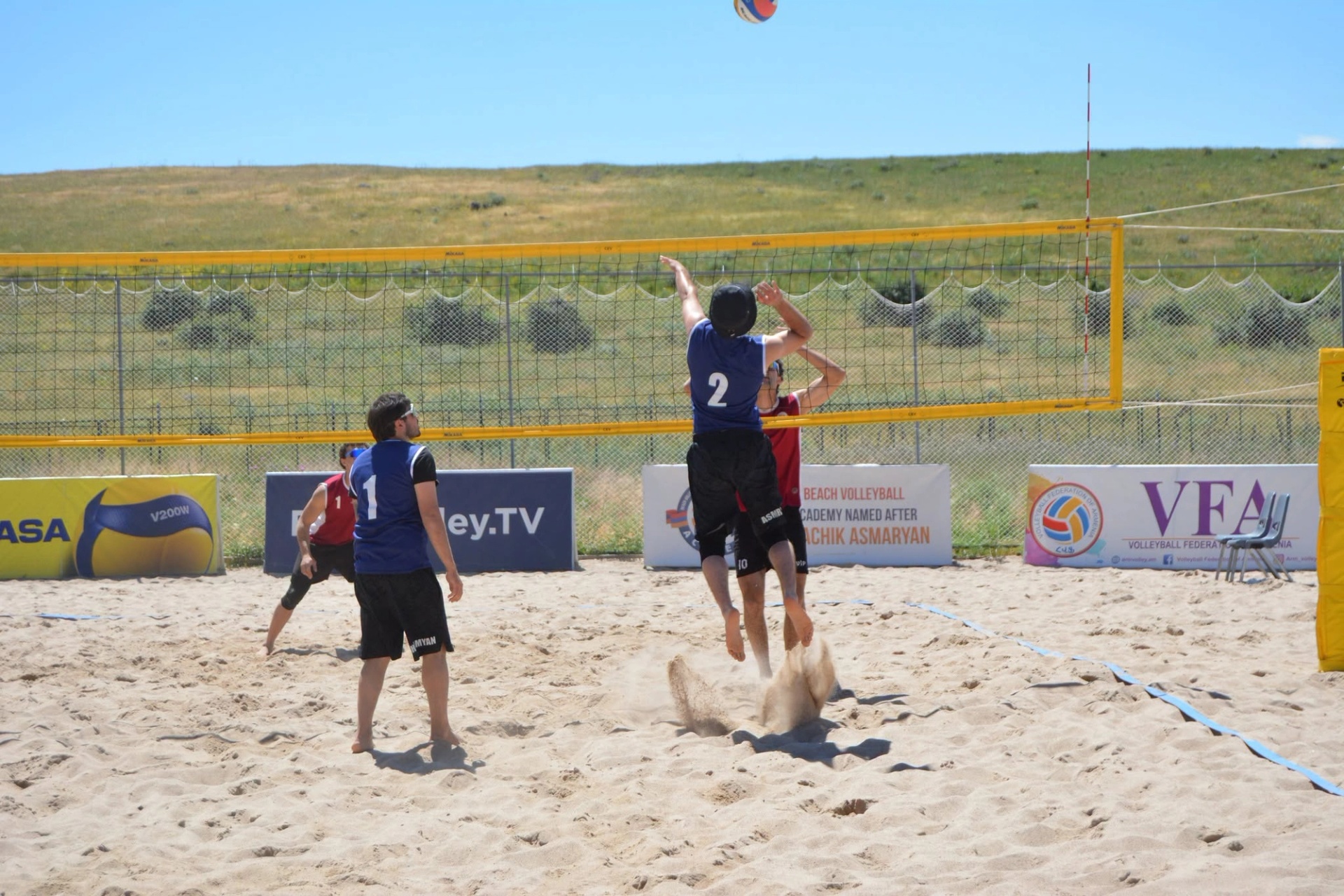 Gyumri and Yerevan Crowned Champions of the Armenian Beach Volleyball Championship 2026