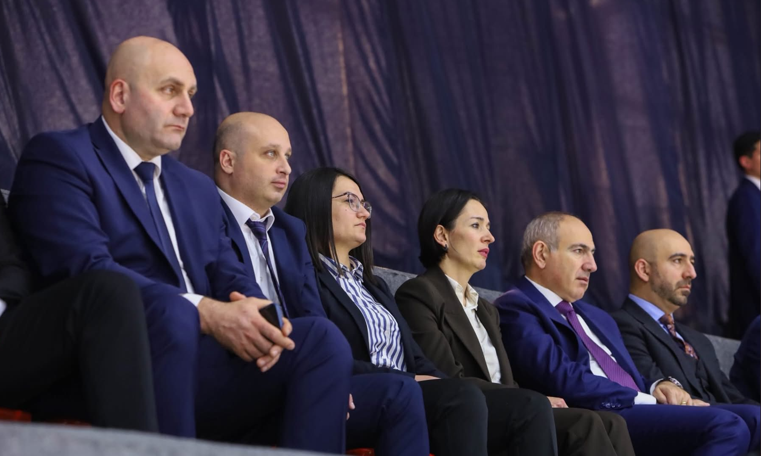 Prime Minister Nikol Pashinyan Attends Final Matches of the "School Volleyball League