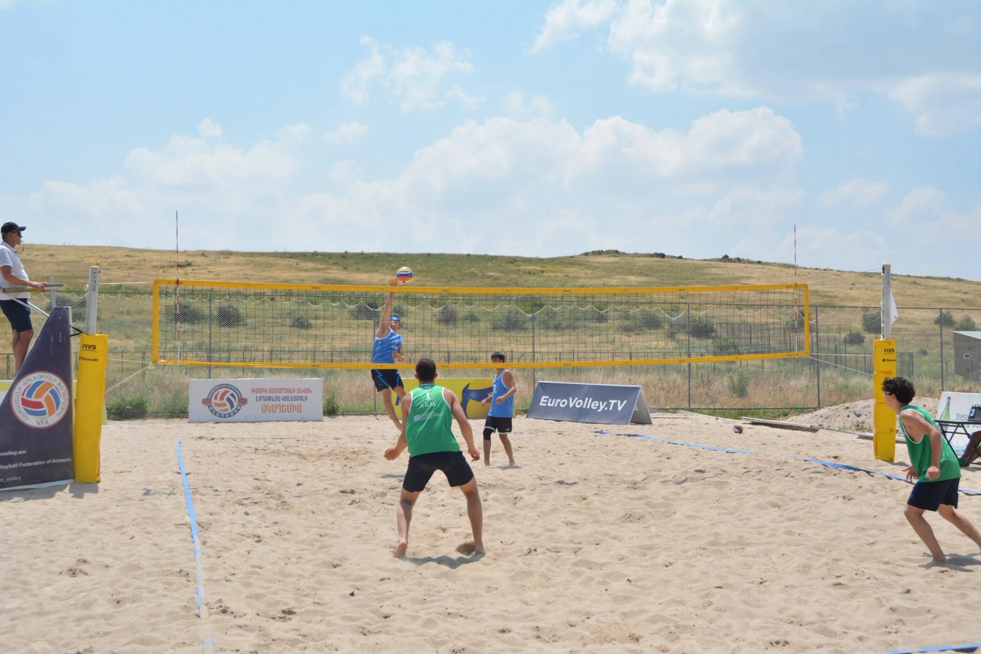 KHMOMM and Armenia National Team Crowned U18 Beach Volleyball Champions