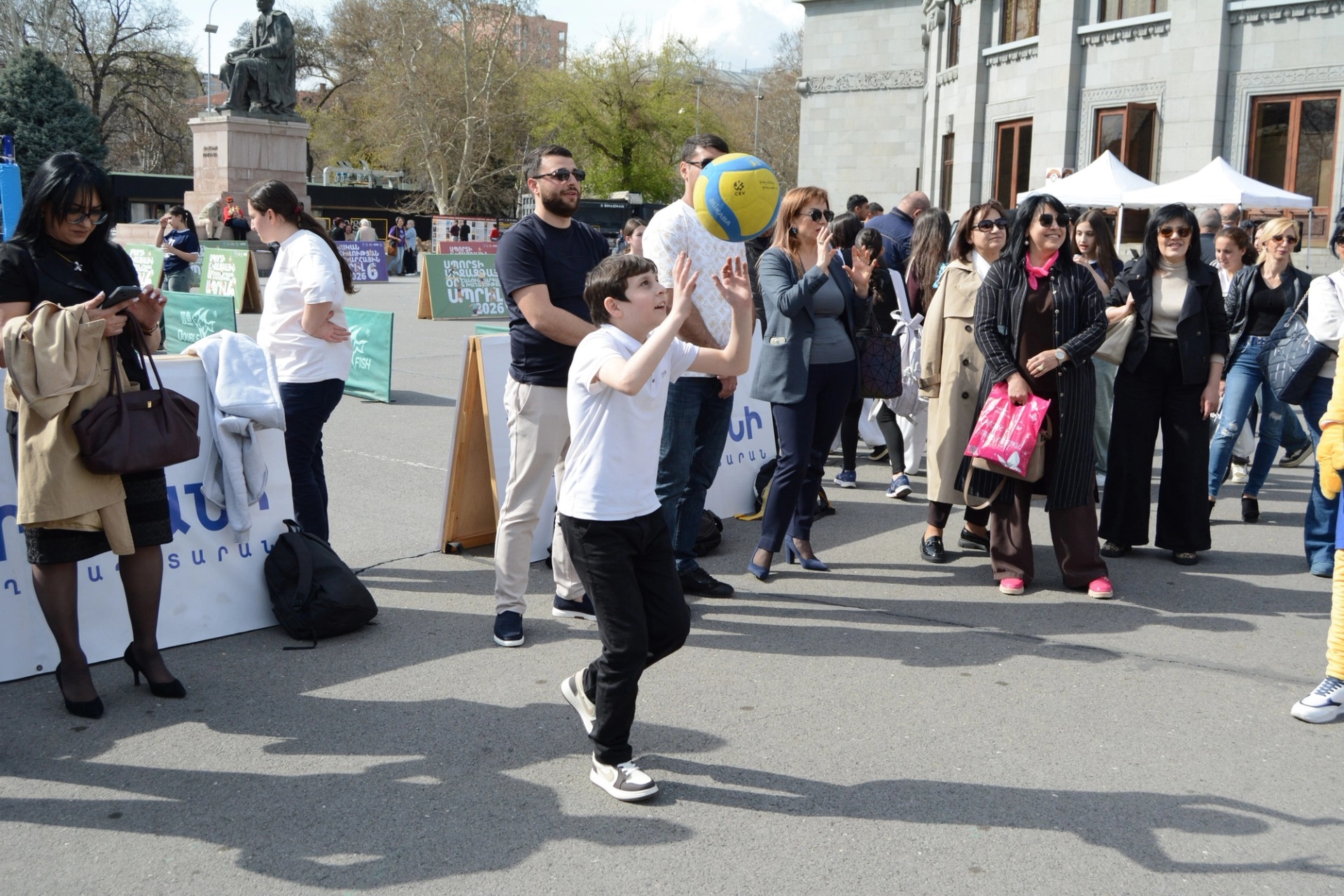 Celebrating International Day of Sport on Northern Avenue