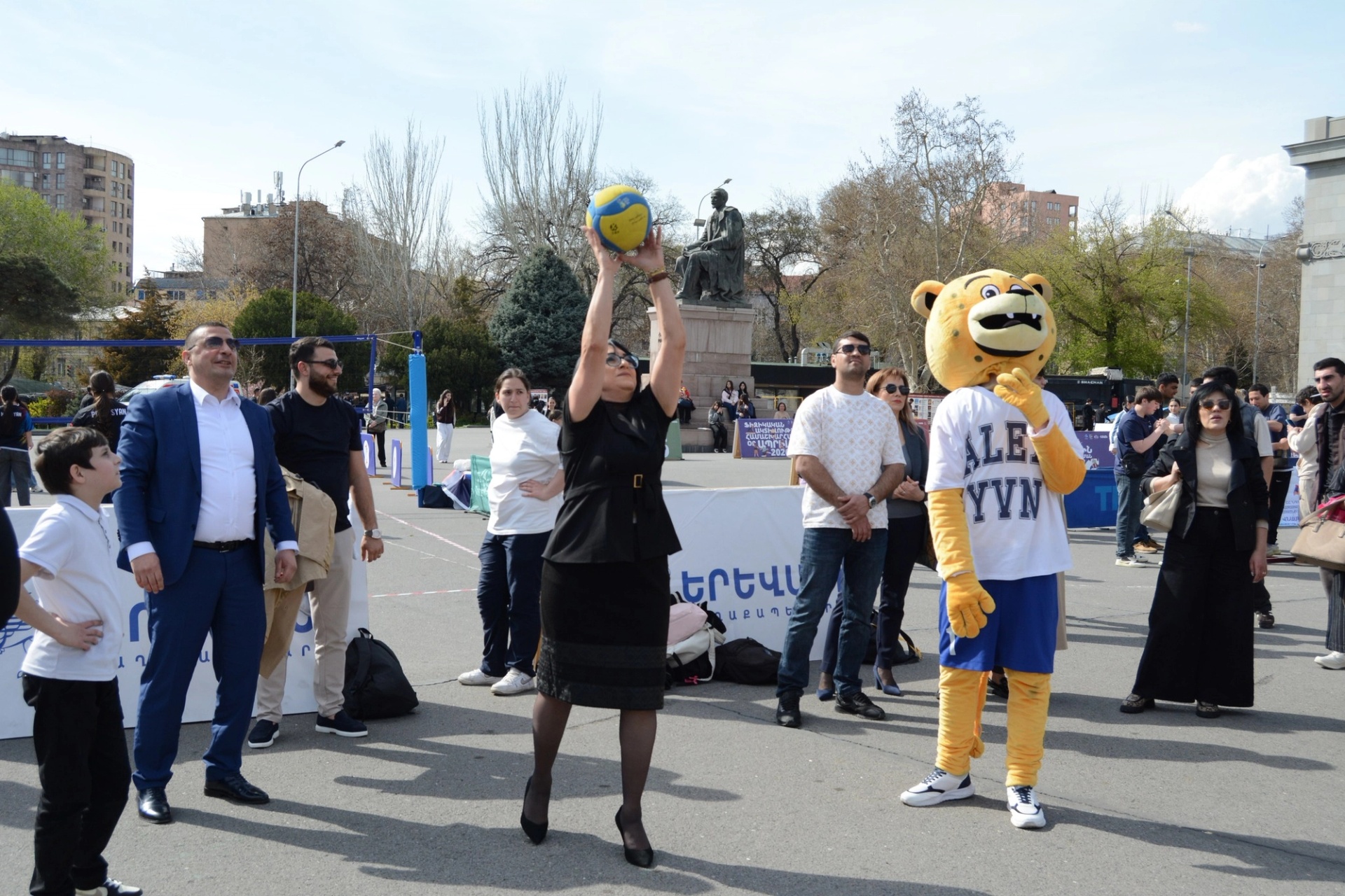 Celebrating International Day of Sport on Northern Avenue