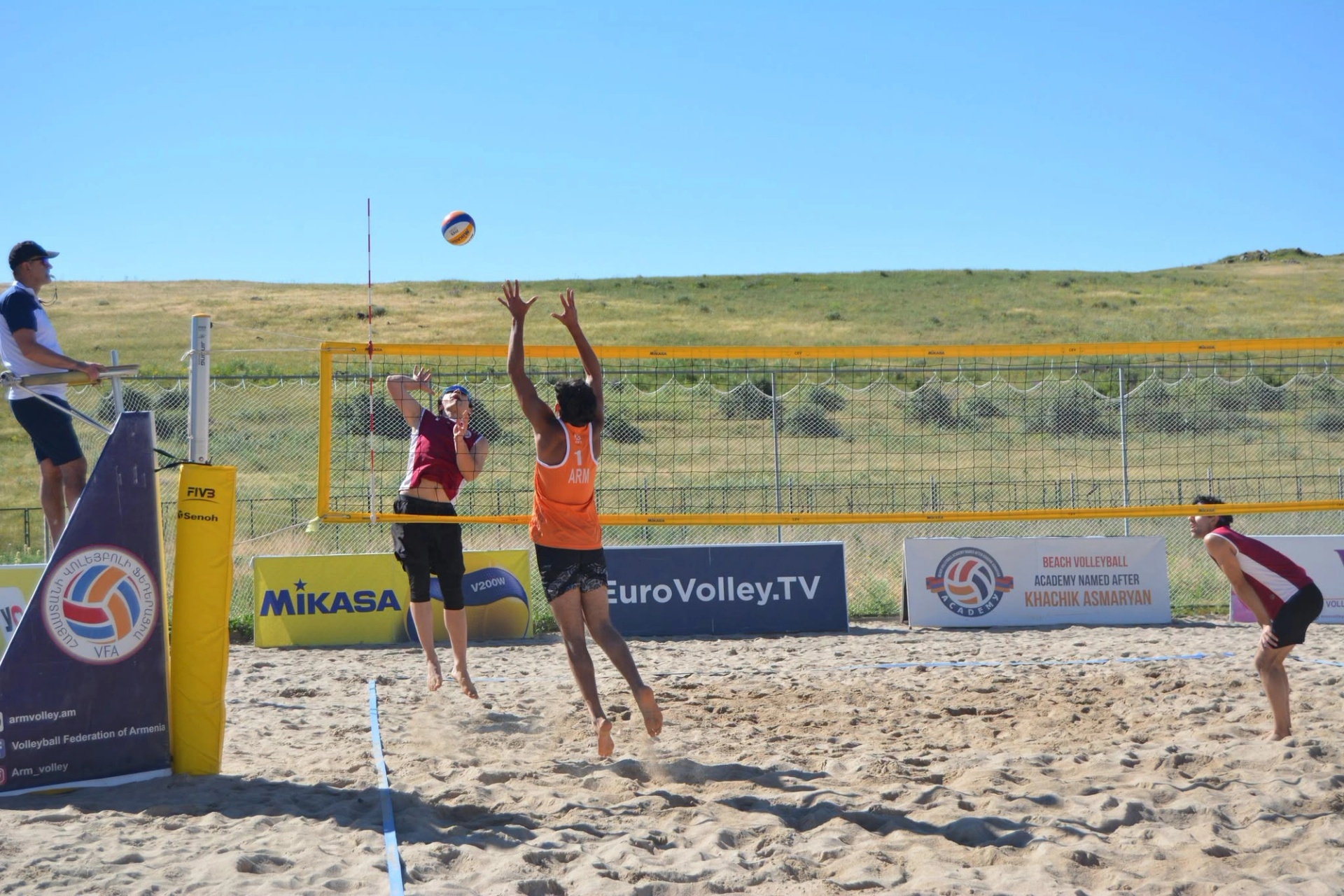 Gyumri and Yerevan Crowned Champions of the Armenian Beach Volleyball Championship 2026